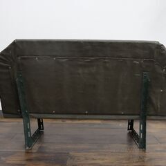 ≪U296ジ≫ 三菱 Jeep/ジープ J52 シート 自動車/車/四輪駆動車 パーツ/部品 椅子/イス/座席/後部座席/リアシート/リヤシート/ベンチ 現状品の画像