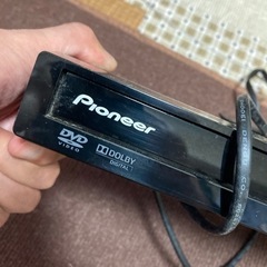 DVD再生パイオニアとテレビセットの画像