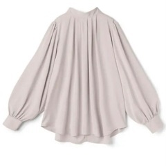 GRL バックリボンハイネックタックブラウス[k8517w]