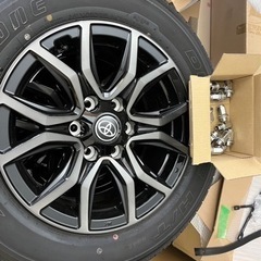 新車外し 納車前外し ハイラックス gun125 GR ホイール タイヤ ナット