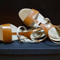 TODS サンダル　ミュール　ローヒール