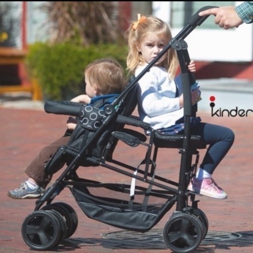 ベビーカー 2人乗り 荷物沢山 kinderwagon jump