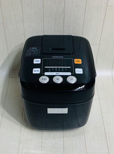 A1-034　山善　2018年製　炊飯器　一人暮らし向け家電