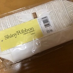 ★新品　ポーチ　白