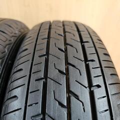 中古タイヤ　145/80R12. 80/78N LT  BRIDGESTONE  ECOPIA  R710   軽トラ　アクティ　バモス　a31の画像