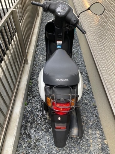 バイク　ホンダ　タクト　50cc  ホワイト