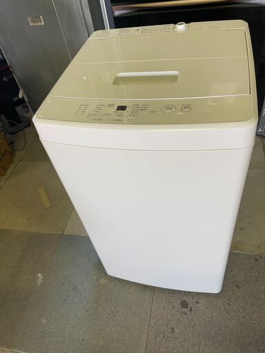 無印良品 全自動洗濯機 5.0kg MJ-W50A 2020年製 ステンレス槽 コンパクト
