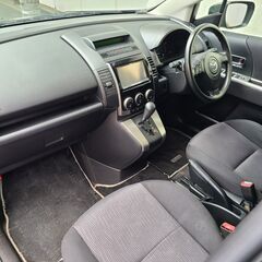 プレマシー20CS　H22　車検7/1　走行71000ｋ　社外ストラーダHDDナビ＆フルセグＴＶ　カラーバックカメラ　ＥＴＣ　両側パワースライドドアの画像