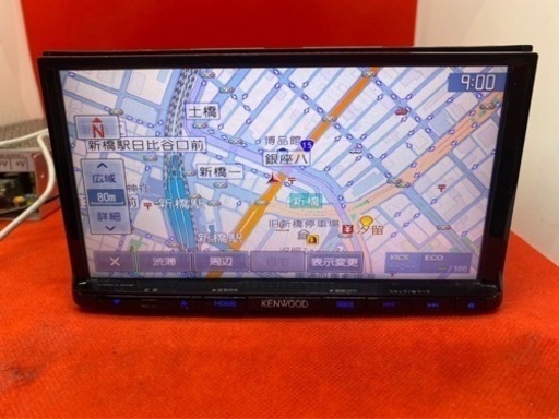 KENWOOD 上級　MDV-L502 フルセグ　2023地図　新品バックカメラ　く9