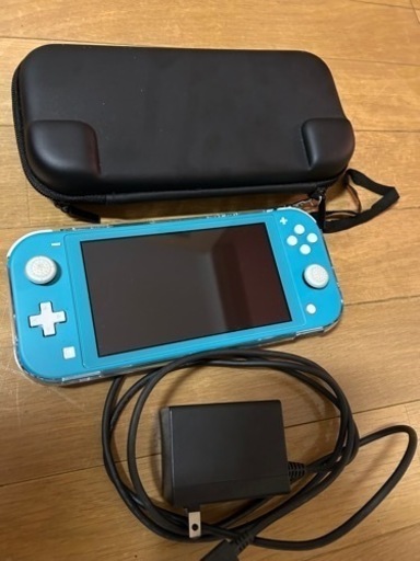 Nintendo switch lite本体(初期化済み/クリアケース付)