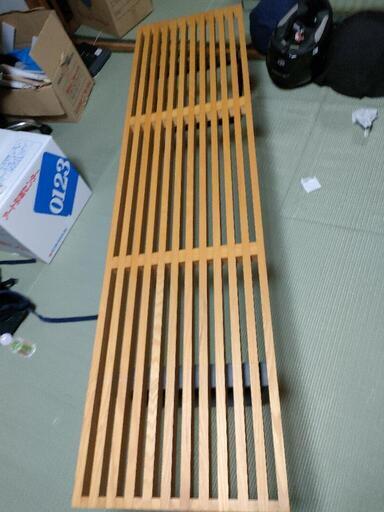モダンなデザイン ベンチ183cm