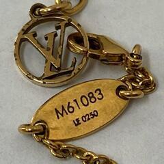 国内正規品　ルイヴィトン　ネックレス　v ゴールドの画像