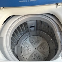 洗濯機0円　ハイアール AQW-S60B 引き取って下さる方　2013年製の画像