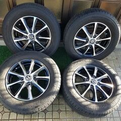 【売約済み】165/70R13 アルミホイール付き　 4本セット　