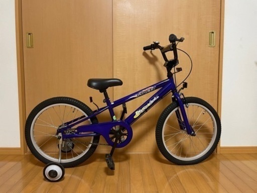 【取引中】子ども用自転車（サポーター付き）