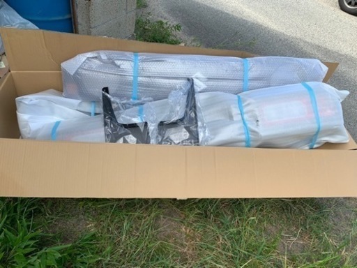 ジムニーの新車外しのバンパー