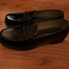 ✨美品 ローファー (黒｝25.5cm EEE 幅広 