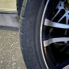 FLAGRADO ホイール 17インチ 7J +30 PCD100 4穴 タイヤ付の画像