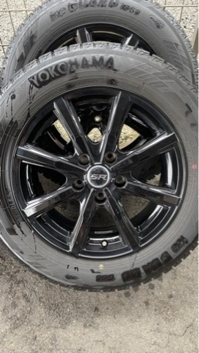 205/60 r16 ヨコハマ スタッドレスタイヤ アイスガード6 IG60 ホイール４本セット