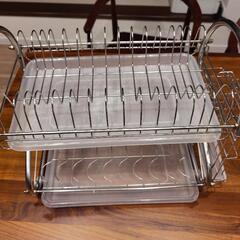 美品ステンレス高品質水切りカゴ