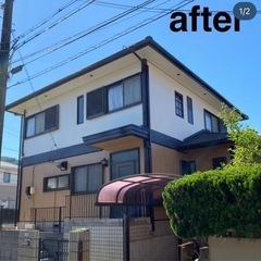 壁や一軒家マンションまで塗装可能です！見積もり無料！