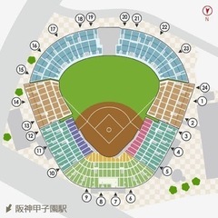 甲子園チケットお譲りします