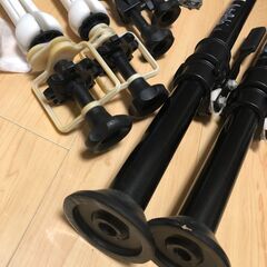 マンフロット Manfrotto　オートポール黒 210cm-370cmの画像