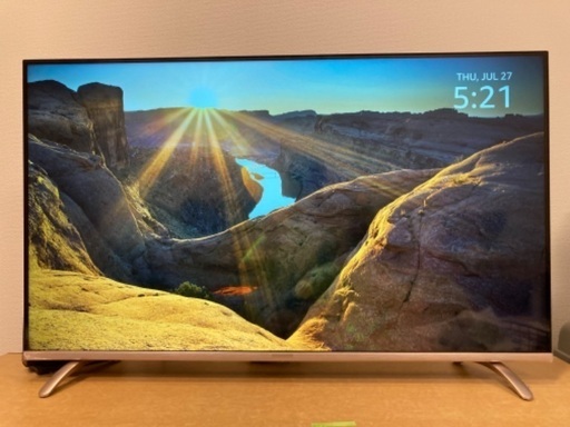 【引き取り先決定】4k対応　43型　液晶テレビ
