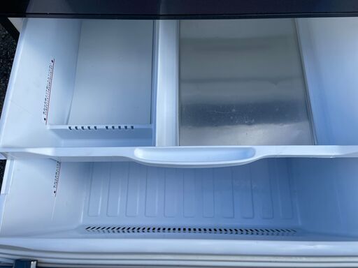 取置★動作〇★ 冷蔵庫 三菱 MR-CU37P -B 370L 09年製 600x643x1798mm ノンフロン 冷凍冷蔵庫 自動製氷