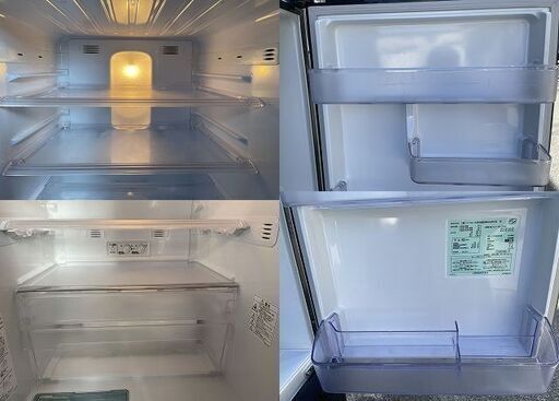 取置★動作〇★ 冷蔵庫 三菱 MR-CU37P -B 370L 09年製 600x643x1798mm ノンフロン 冷凍冷蔵庫 自動製氷