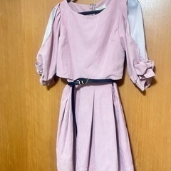 titty&Co. シアースリーブ シースルー スエード ベロア...