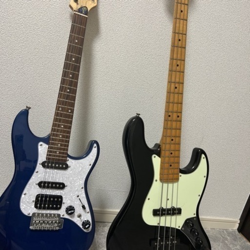 ギター･ベースセット【直接受け取りに来れる方限定】