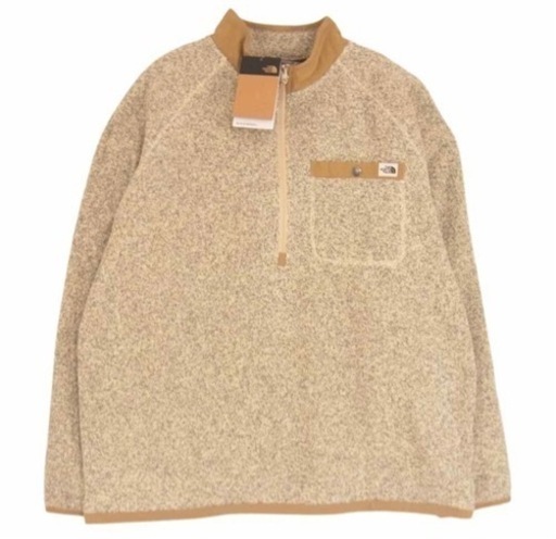 新品タグ付き　THE NORTH FACE ノースフェイス ジャケット PULLOVER ゴードン リヨン ライオン 1/4ジップ プルオーバー フリース ジャケット  XL