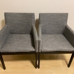 美品　ニトリダイニングチェア2脚セットの画像