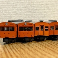 KATO Nゲージ 通勤電車103系 KOKUDEN-002 オレンジ 3両セット 10-036 鉄道模型の画像