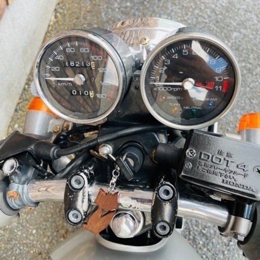 GB250 クラブマン シルバー 初期型 実働