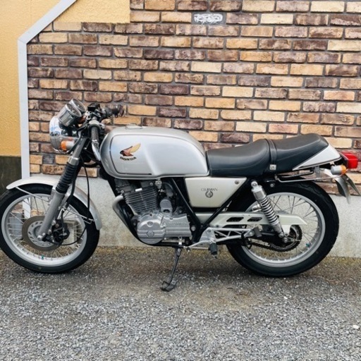 GB250 クラブマン シルバー 初期型 実働