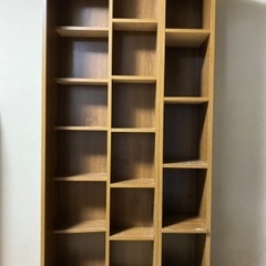 【難あり】スライド式本棚 文庫本