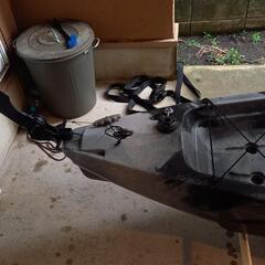 足漕ぎ カヤック タイダルストリーム フィッシュハンター PK37 カヤック フィッシングの画像