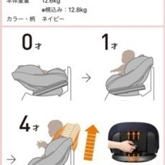 【美品】クルムーヴ スマート ISOFIX エッグショックの画像