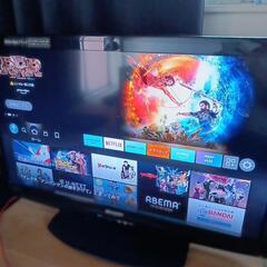 シャープ 32V型 液晶 テレビ AQUOS LC-32V5-W...