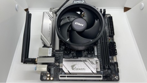 マザーボードb450 i aorus pro wifi biosアップデート済　Ryzen5