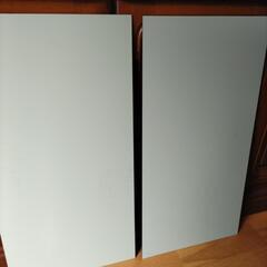 ステンドグラス　ミラーガラス30×60cmを3枚の画像