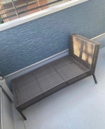 屋外ベッド　野外ベッド　バルコニー家具　サンベッド