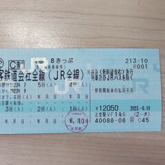 青春18きっぷ 4回分