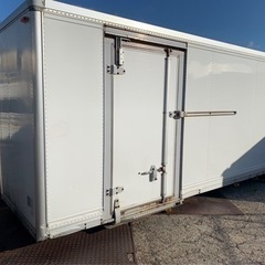 No.809 アルミバン 3ｔ 車  アルミ 箱 バイク 倉庫 トラック コンテナ 米 保管庫 物置 DIYの画像