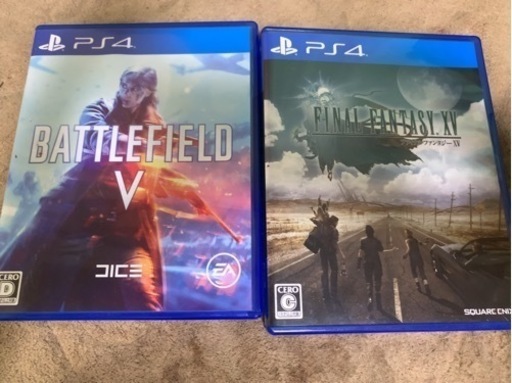 PS4 ソフト　BF4とFF15