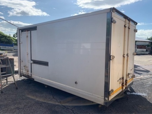 No.805 保冷バン 3ｔ 車  アルミ 箱 バイク 倉庫 トラック コンテナ 米 保管庫 物置 DIY