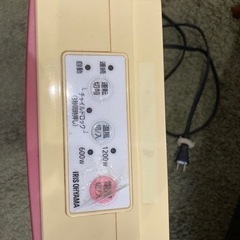 【無料、0円】8/27まで　セラミックファンヒーター、電気ストーブの画像