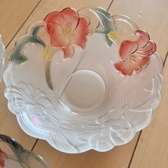 SOGA  JAPAN 　ガラス　サラダボール　ガラス中鉢　5個の画像